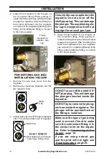 Preview for 14 page of Duluth Forge FDLT24-1 Owner'S Operation And Installation Manual