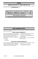 Preview for 25 page of Duluth Forge PFS FLM24/30-1-LP Manual