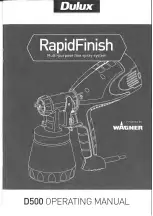 Dulux RapidFish D500 Operating Manual предпросмотр