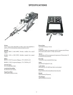 Предварительный просмотр 3 страницы dumore 8568 Parts List And Operating Instructions