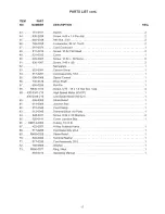 Предварительный просмотр 17 страницы dumore 8568 Parts List And Operating Instructions