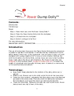 Dump Dolly Power Instructions Manual preview