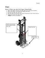 Предварительный просмотр 3 страницы Dump Dolly Power Instructions Manual