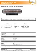 dun-bri GROUP DBG M33 Series Installation & Operating Instructions предпросмотр