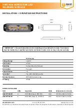 Предварительный просмотр 1 страницы dun-bri GROUP DBG M35 Series Installation & Operating Instructions