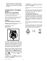 Preview for 4 page of Dunavox DAB-36.80DSS Instruction Manual