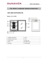 Предварительный просмотр 3 страницы Dunavox DX-12.33DSC Instruction Manual