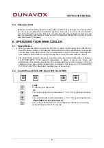 Preview for 9 page of Dunavox DX-16.46K Instruction Manual