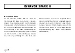 Preview for 12 page of Dunavox Spark II Instructions For Use Manual