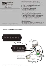 Preview for 2 page of Duncan Apollo Jazz Bass - neck Wiring Diagrams