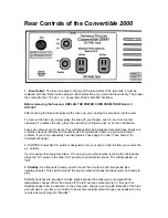 Preview for 12 page of Duncan Convertible 2000 Owner'S Manual