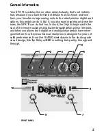 Preview for 2 page of Duncan Deja Vu SFX-10 User Manual