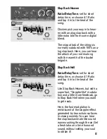 Preview for 8 page of Duncan Deja Vu SFX-10 User Manual