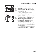 Preview for 17 page of Duncan Enviro DD45 Owner'S Manual