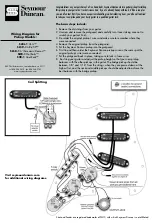 Duncan JB Jr. SJBJ-1 Wiring Diagram предпросмотр