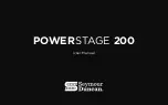 Duncan POWERSTAGE 200 User Manual preview