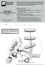 Duncan SLS-1 Wiring Diagram preview