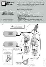 Duncan SM-1 Wiring Diagram preview