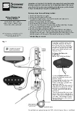 Duncan STL-1b Wiring Diagram предпросмотр