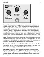 Предварительный просмотр 2 страницы Duncan Tweak Fuzz User Manual