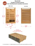 Предварительный просмотр 2 страницы Dundalk LeisureCraft Cloudburst 550S Parts Identification & Assembly Instructions