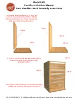 Предварительный просмотр 3 страницы Dundalk LeisureCraft Cloudburst 550S Parts Identification & Assembly Instructions