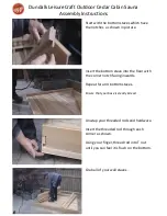 Preview for 3 page of Dundalk LeisureCraft Indoor Cabin Sauna Assembly Instructions Manual