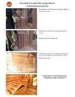 Предварительный просмотр 3 страницы Dundalk LeisureCraft Lounge Bench Assembly Instructions