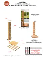 Dundalk LeisureCraft Sunlight 510S Parts Identification & Assembly Instructions preview