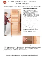 Preview for 7 page of Dundalk LeisureCraft Western Red Cedar Indoor Cabin Sauna Assembly Instructions Manual