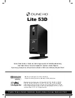 Dune HD Lite 53D Quick Start Manual preview