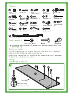 Предварительный просмотр 3 страницы Dunelm 30151822 Assembly Manual