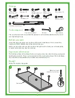 Preview for 3 page of Dunelm 30151830 Manual