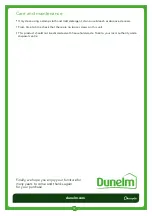 Предварительный просмотр 17 страницы Dunelm 30477969 Manual