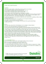 Предварительный просмотр 7 страницы Dunelm 30502595 Manual