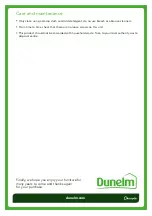 Предварительный просмотр 12 страницы Dunelm Boston 30151768 Assembly Instructions Manual