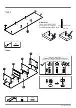 Предварительный просмотр 7 страницы Dunelm Carson Extra Wide TV Unit Instructions Manual