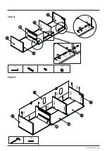 Предварительный просмотр 10 страницы Dunelm Carson Extra Wide TV Unit Instructions Manual