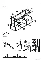 Предварительный просмотр 11 страницы Dunelm Carson Extra Wide TV Unit Instructions Manual