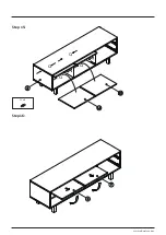 Предварительный просмотр 13 страницы Dunelm Carson Extra Wide TV Unit Instructions Manual