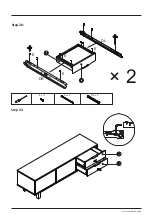 Предварительный просмотр 15 страницы Dunelm Carson Extra Wide TV Unit Instructions Manual