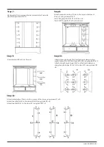 Предварительный просмотр 6 страницы Dunelm Charlotte Triple Wardrobe Instructions Manual