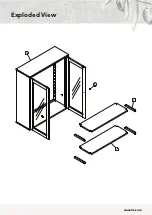 Предварительный просмотр 5 страницы Dunelm Churchgate Top Unit Glass Door Assembly Instructions Manual