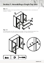 Предварительный просмотр 7 страницы Dunelm Churchgate Top Unit Glass Door Assembly Instructions Manual