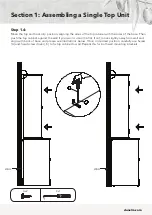 Предварительный просмотр 9 страницы Dunelm Churchgate Top Unit Glass Door Assembly Instructions Manual