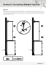 Предварительный просмотр 13 страницы Dunelm Churchgate Top Unit Glass Door Assembly Instructions Manual