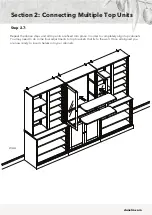 Предварительный просмотр 17 страницы Dunelm Churchgate Top Unit Glass Door Assembly Instructions Manual