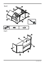 Предварительный просмотр 10 страницы Dunelm Fulton Corner TV Unit Instructions Manual