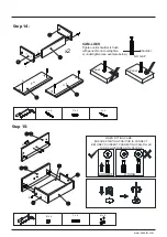 Предварительный просмотр 13 страницы Dunelm Fulton Corner TV Unit Instructions Manual