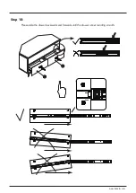 Предварительный просмотр 15 страницы Dunelm Fulton Corner TV Unit Instructions Manual